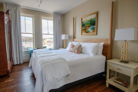 St. Nicholas Hotel room